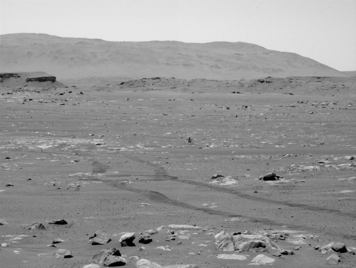 This image was taken by NAVCAM_RIGHT onboard NASA's Mars rover Perseverance on Sol 50