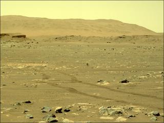 View image taken on Mars, Mars Perseverance Sol 50: Right Navigation Camera (Navcam)
