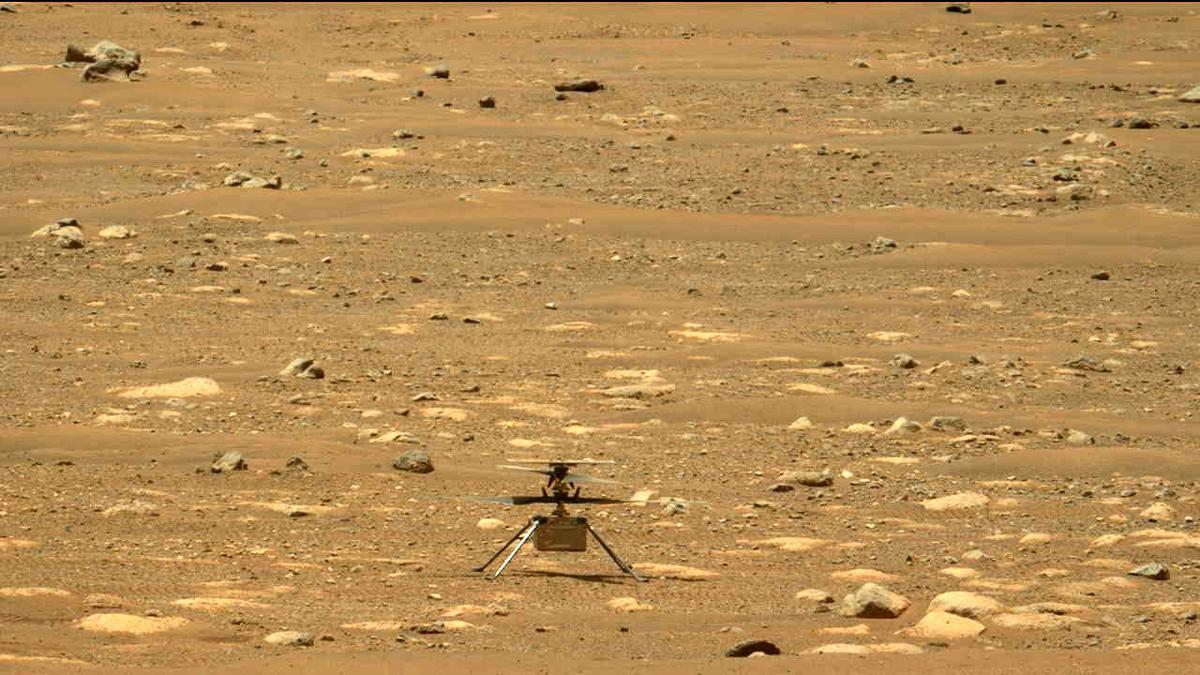 This image was taken by MCZ_LEFT onboard NASA's Mars rover Perseverance on Sol 50