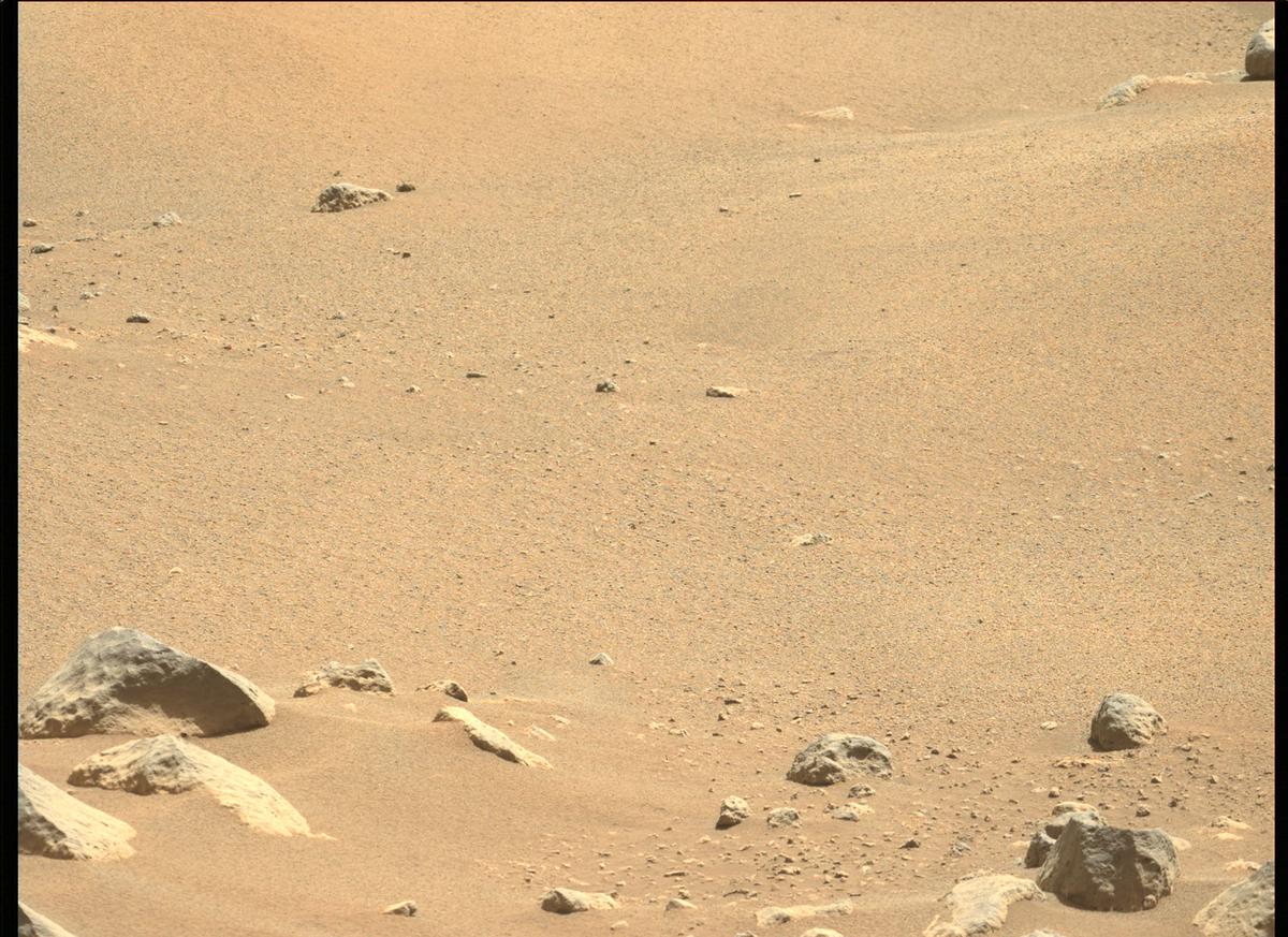 This image was taken by MCZ_LEFT onboard NASA's Mars rover Perseverance on Sol 50