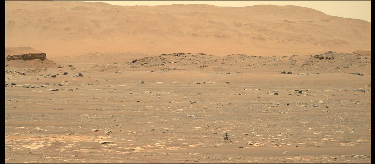 This image was taken by MCZ_RIGHT onboard NASA's Mars rover Perseverance on Sol 50
