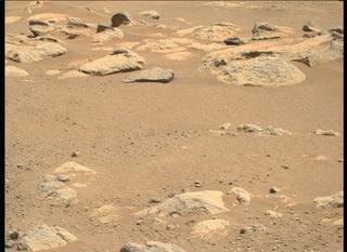 View image taken on Mars, Mars Perseverance Sol 50: Right Mastcam-Z Camera