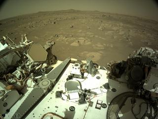 View image taken on Mars, Mars Perseverance Sol 52: Left Navigation Camera (Navcam)