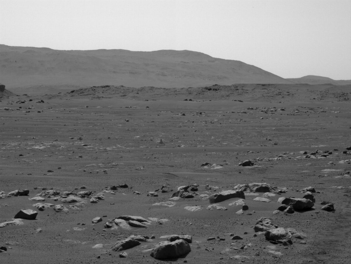 This image was taken by NAVCAM_RIGHT onboard NASA's Mars rover Perseverance on Sol 52