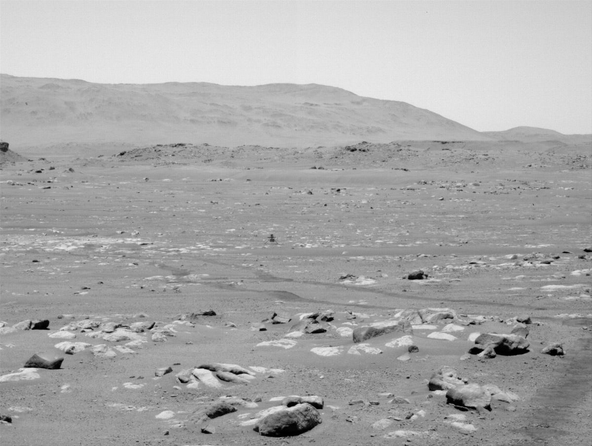 This image was taken by NAVCAM_RIGHT onboard NASA's Mars rover Perseverance on Sol 53