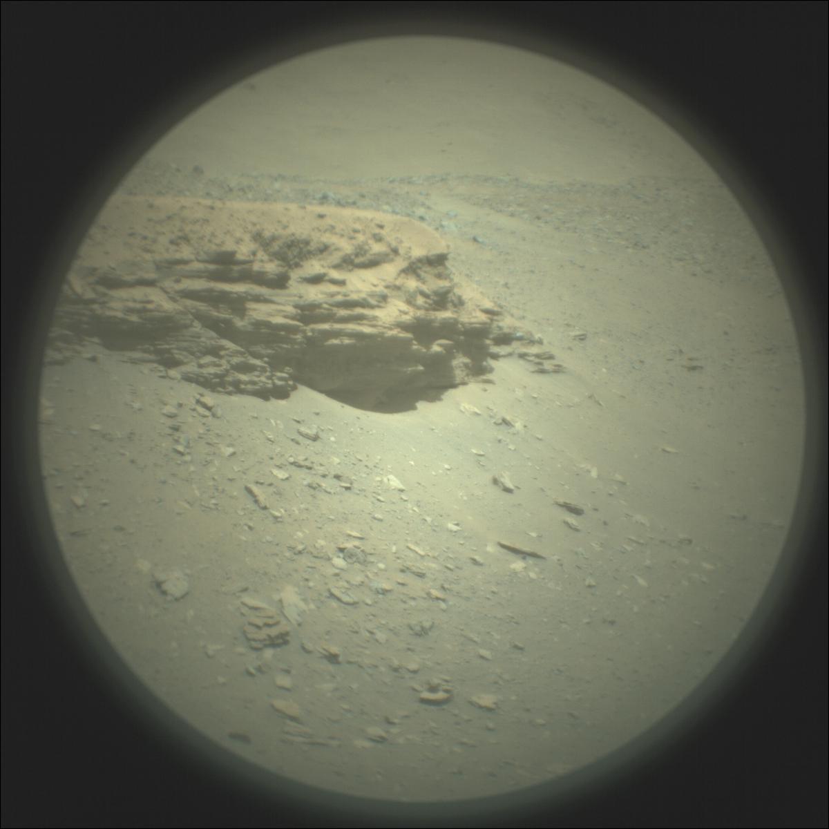 This image was taken by SUPERCAM_RMI onboard NASA's Mars rover Perseverance on Sol 54