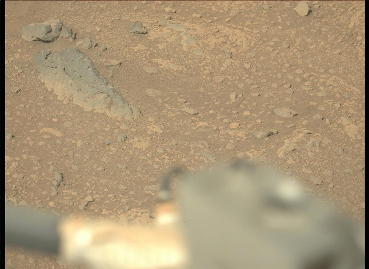 This image was taken by MCZ_LEFT onboard NASA's Mars rover Perseverance on Sol 54