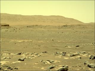 View image taken on Mars, Mars Perseverance Sol 55: Left Navigation Camera (Navcam)