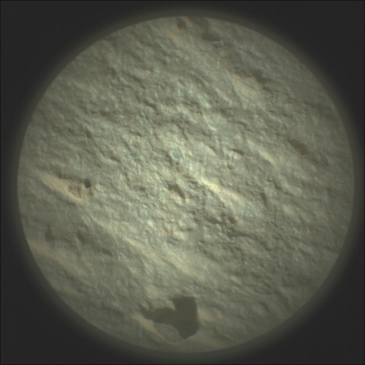 This image was taken by SUPERCAM_RMI onboard NASA's Mars rover Perseverance on Sol 55