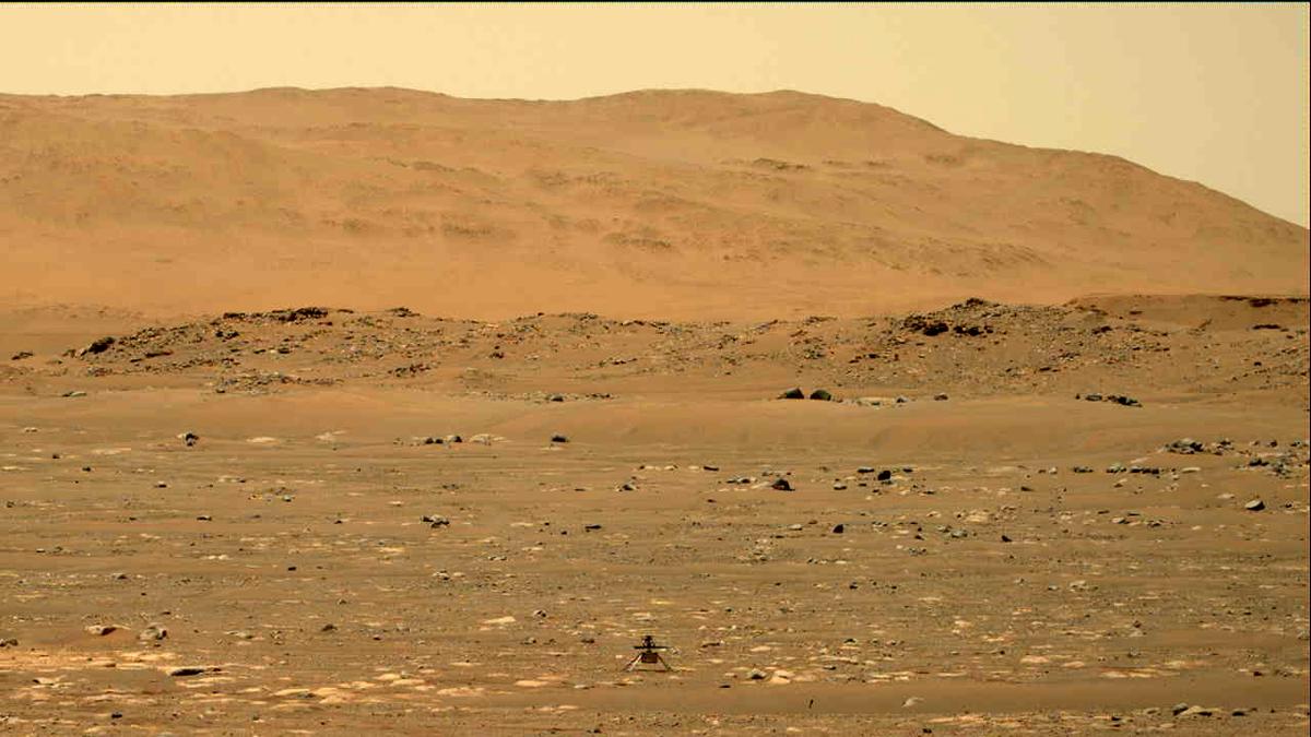 This image was taken by MCZ_RIGHT onboard NASA's Mars rover Perseverance on Sol 55
