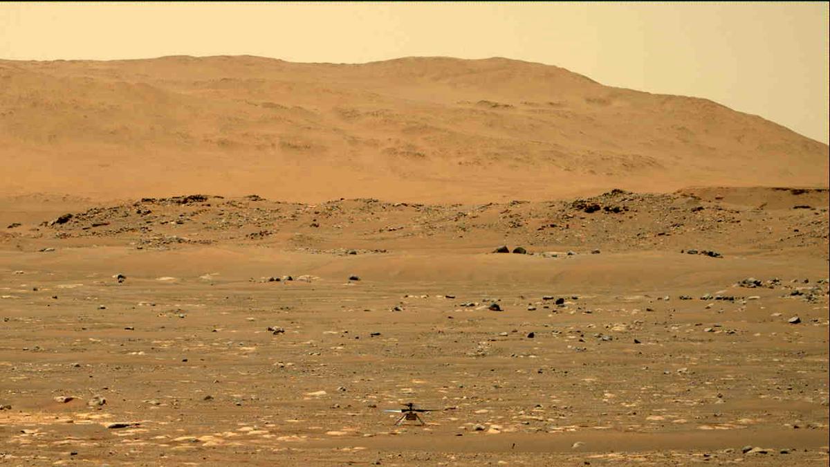 This image was taken by MCZ_RIGHT onboard NASA's Mars rover Perseverance on Sol 55
