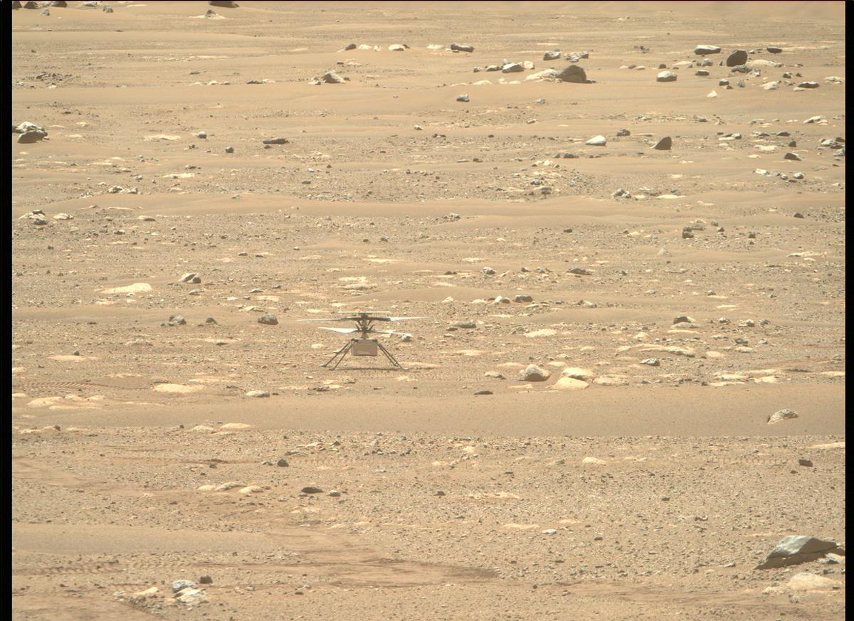 This image was taken by MCZ_RIGHT onboard NASA's Mars rover Perseverance on Sol 55