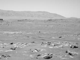 View image taken on Mars, Mars Perseverance Sol 57: Left Navigation Camera (Navcam)