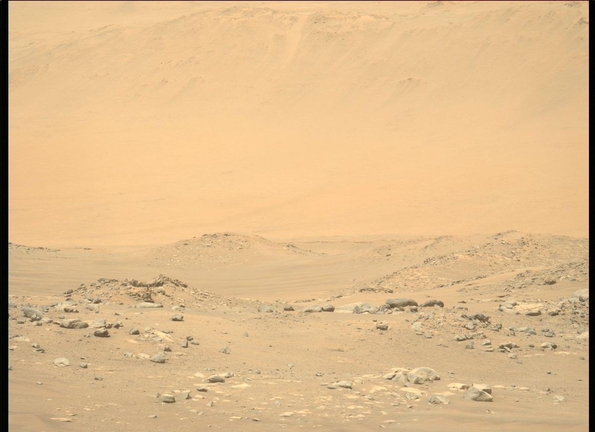 This image was taken by MCZ_LEFT onboard NASA's Mars rover Perseverance on Sol 57