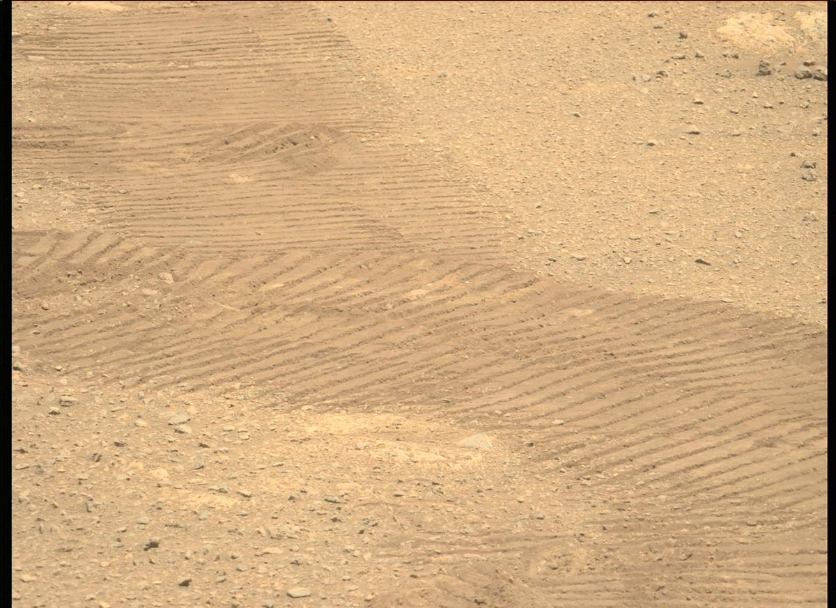 This image was taken by MCZ_LEFT onboard NASA's Mars rover Perseverance on Sol 57