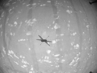 View image taken on Mars, Mars Helicopter Sol 58: Navigation Camera