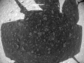 View image taken on Mars, Mars Helicopter Sol 58: Navigation Camera