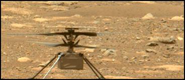 This image was taken by MCZ_LEFT onboard NASA's Mars rover Perseverance on Sol 58
