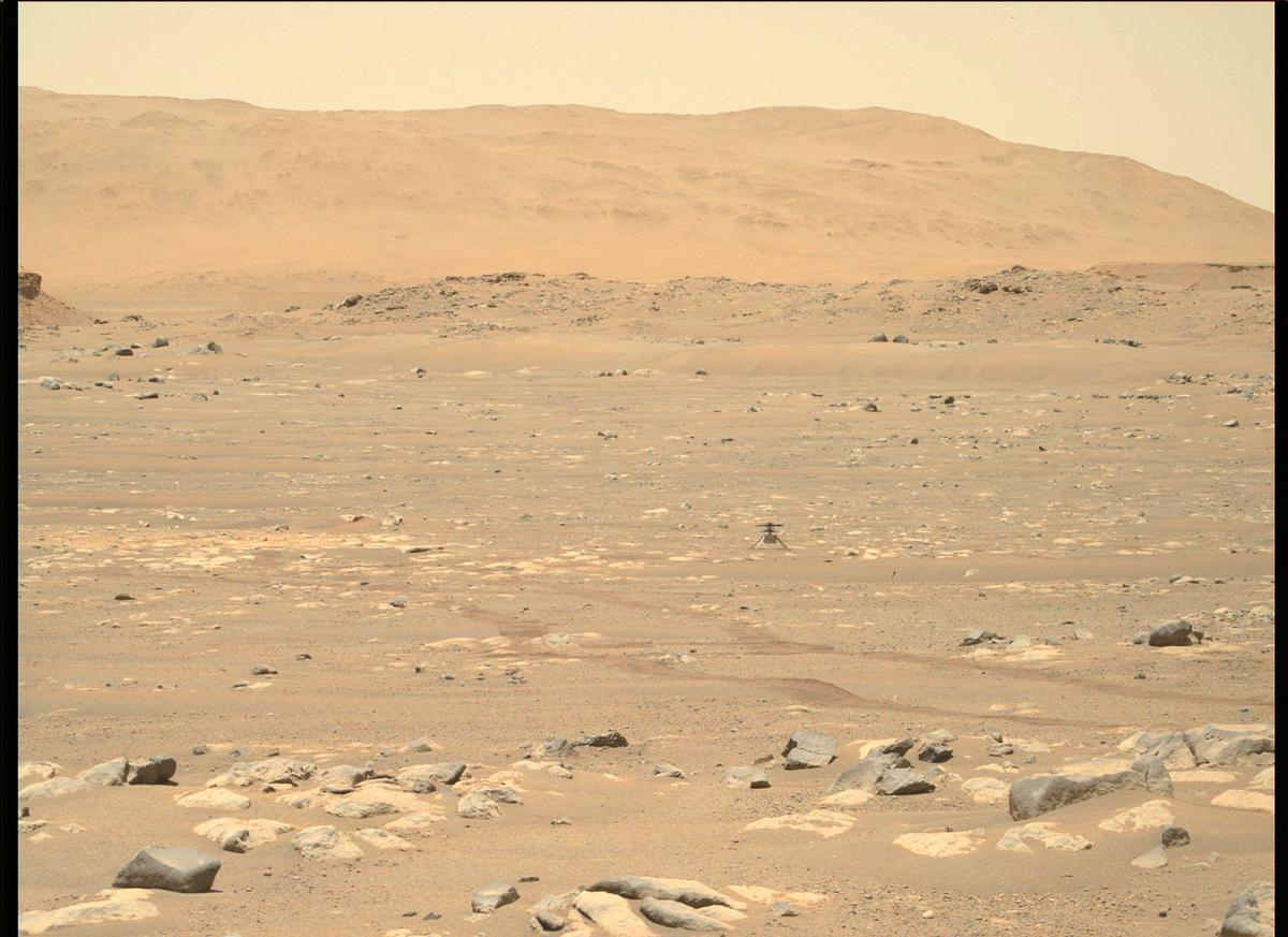 This image was taken by MCZ_RIGHT onboard NASA's Mars rover Perseverance on Sol 58
