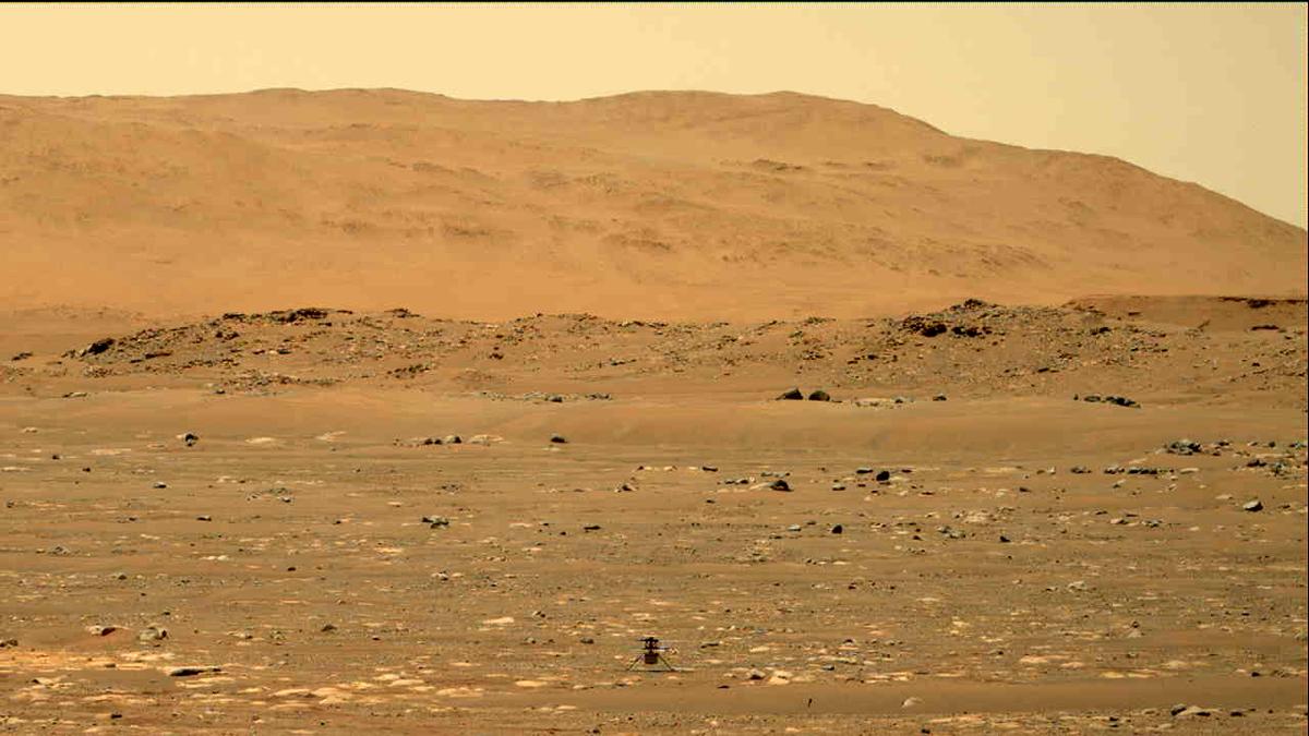 This image was taken by MCZ_RIGHT onboard NASA's Mars rover Perseverance on Sol 58