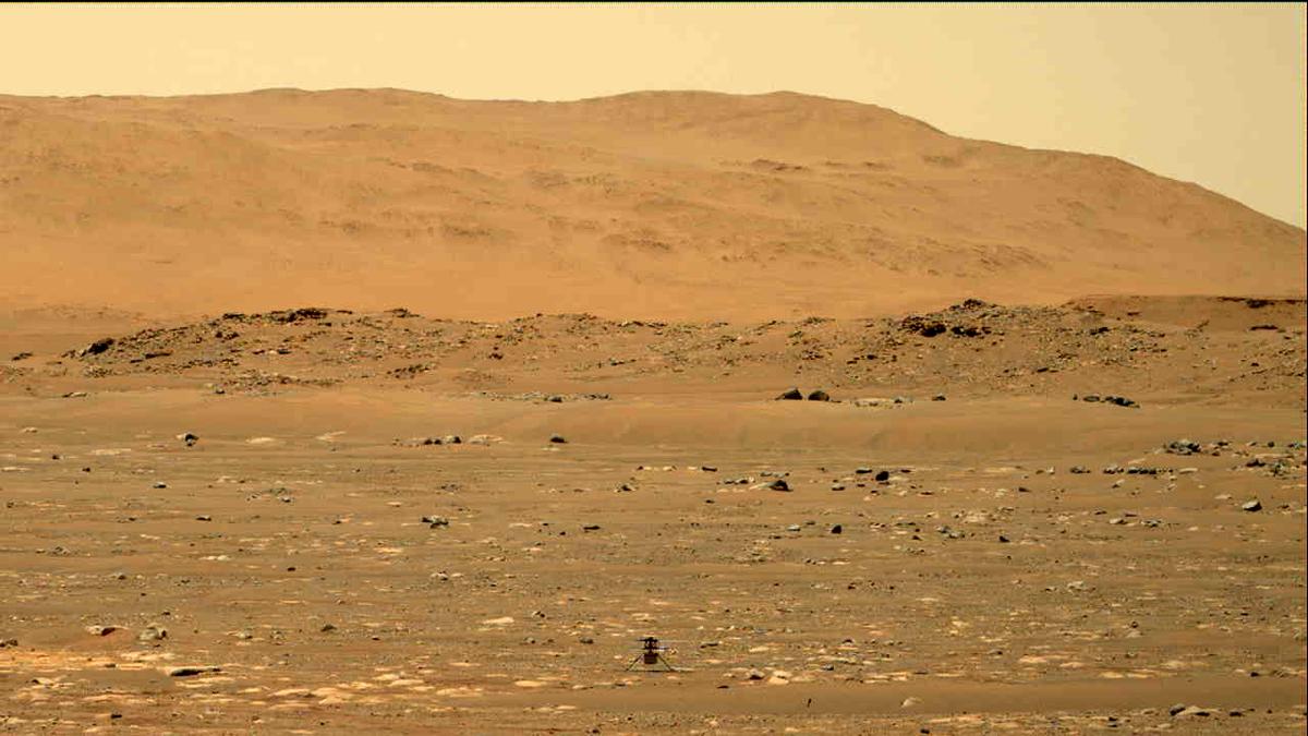 This image was taken by MCZ_RIGHT onboard NASA's Mars rover Perseverance on Sol 58