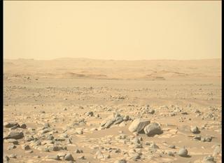View image taken on Mars, Mars Perseverance Sol 59: Left Mastcam-Z Camera