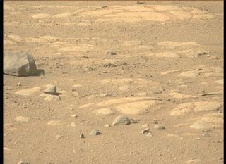 View image taken on Mars, Mars Perseverance Sol 59: Left Mastcam-Z Camera