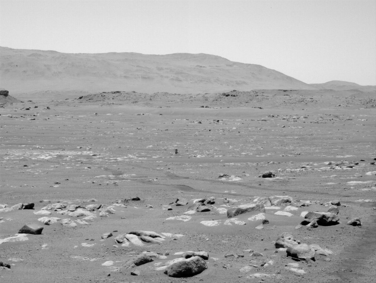 This image was taken by NAVCAM_RIGHT onboard NASA's Mars rover Perseverance on Sol 60