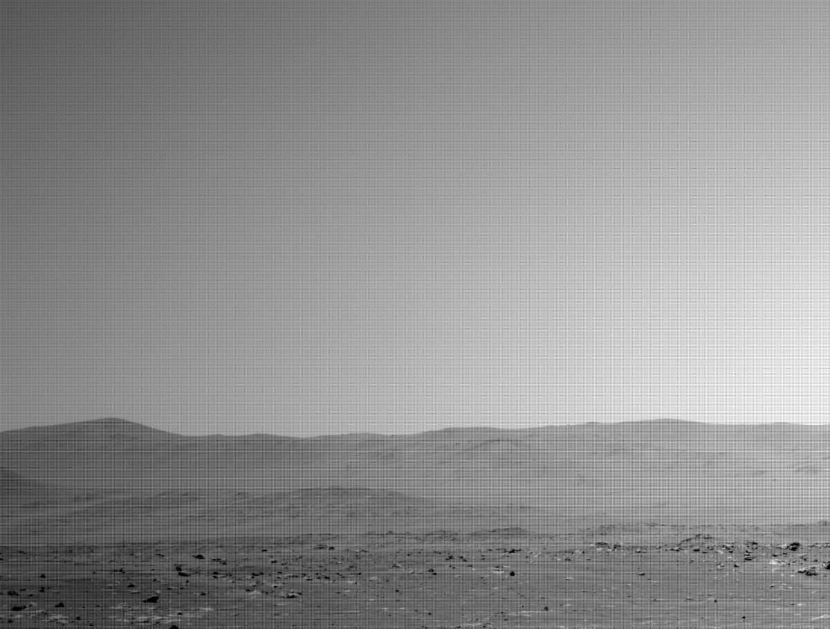 This image was taken by NAVCAM_LEFT onboard NASA's Mars rover Perseverance on Sol 61