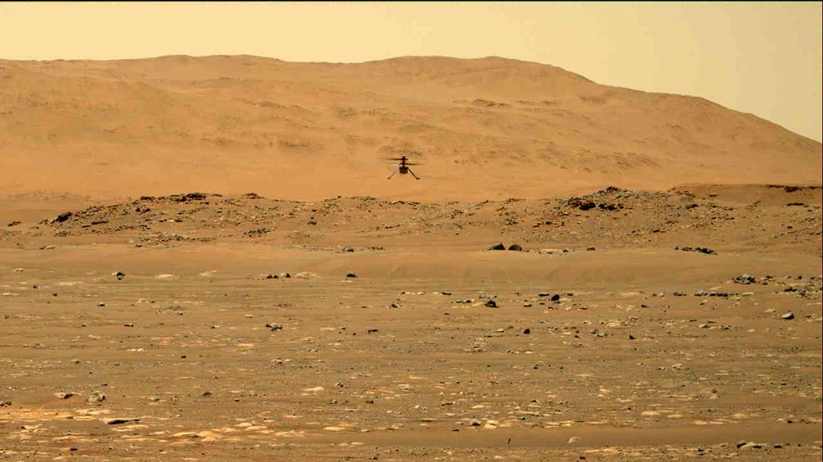 This image was taken by MCZ_RIGHT onboard NASA's Mars rover Perseverance on Sol 61