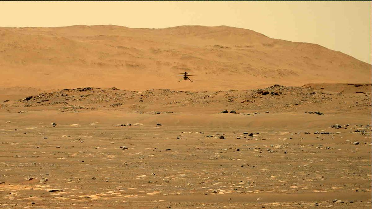 This image was taken by MCZ_RIGHT onboard NASA's Mars rover Perseverance on Sol 61