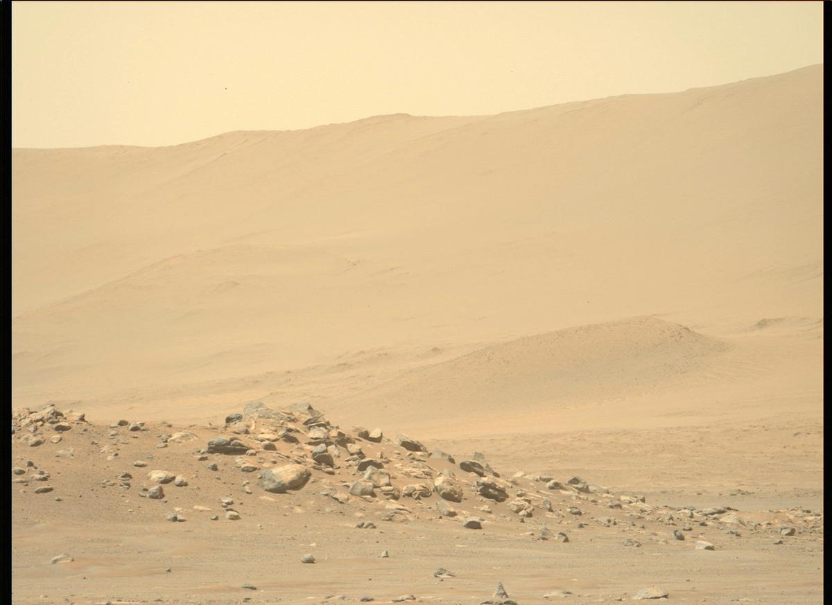 This image was taken by MCZ_LEFT onboard NASA's Mars rover Perseverance on Sol 62