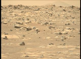 View image taken on Mars, Mars Perseverance Sol 62: Left Mastcam-Z Camera