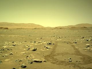 View image taken on Mars, Mars Perseverance Sol 63: Left Navigation Camera (Navcam)