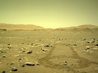 View image taken on Mars, Mars Perseverance Sol 63: Right Navigation Camera (Navcam)