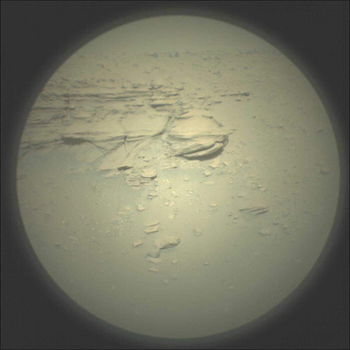 This image was taken by SUPERCAM_RMI onboard NASA's Mars rover Perseverance on Sol 63