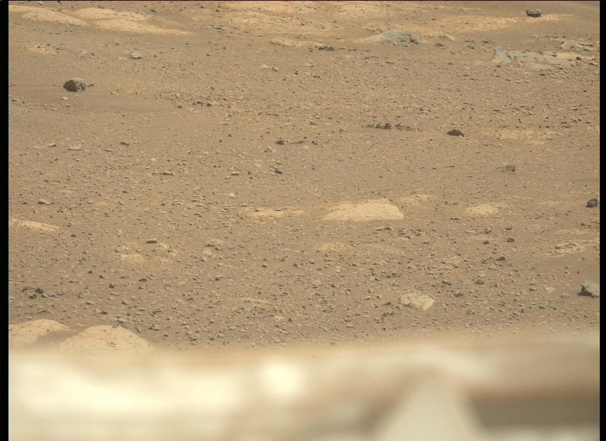 This image was taken by MCZ_LEFT onboard NASA's Mars rover Perseverance on Sol 63