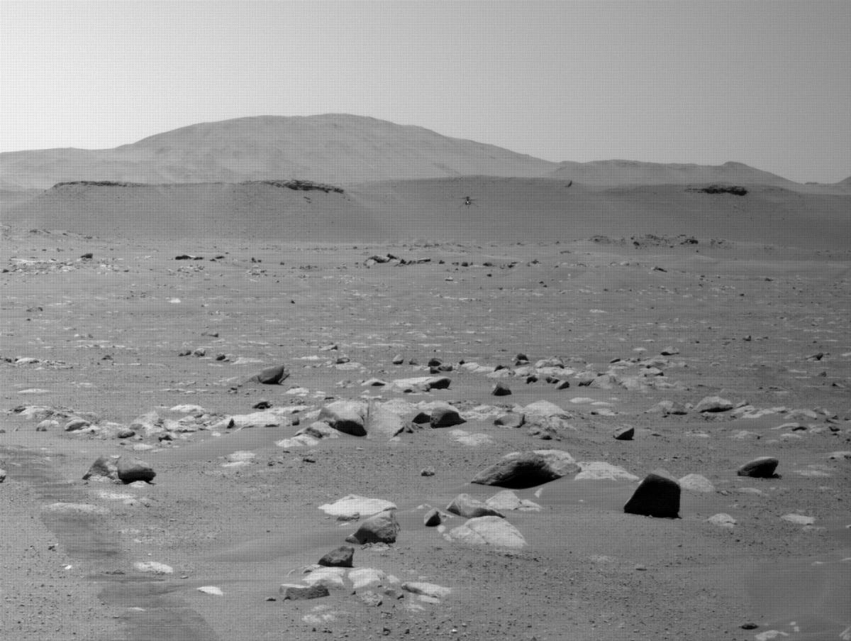 This image was taken by NAVCAM_LEFT onboard NASA's Mars rover Perseverance on Sol 64