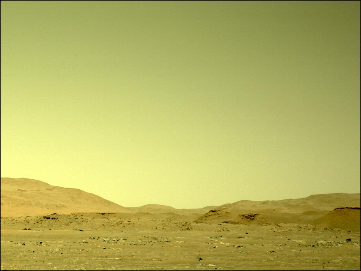 This image was taken by NAVCAM_LEFT onboard NASA's Mars rover Perseverance on Sol 64