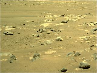 View image taken on Mars, Mars Perseverance Sol 64: Left Navigation Camera (Navcam)