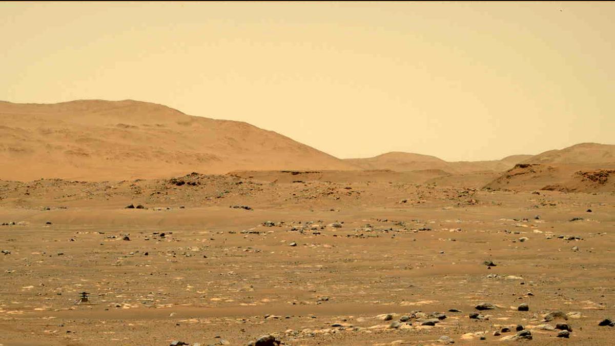 This image was taken by MCZ_RIGHT onboard NASA's Mars rover Perseverance on Sol 64