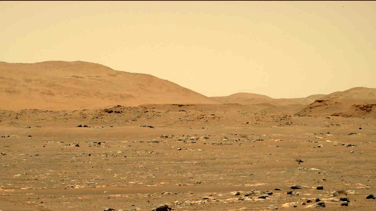 This image was taken by MCZ_RIGHT onboard NASA's Mars rover Perseverance on Sol 64