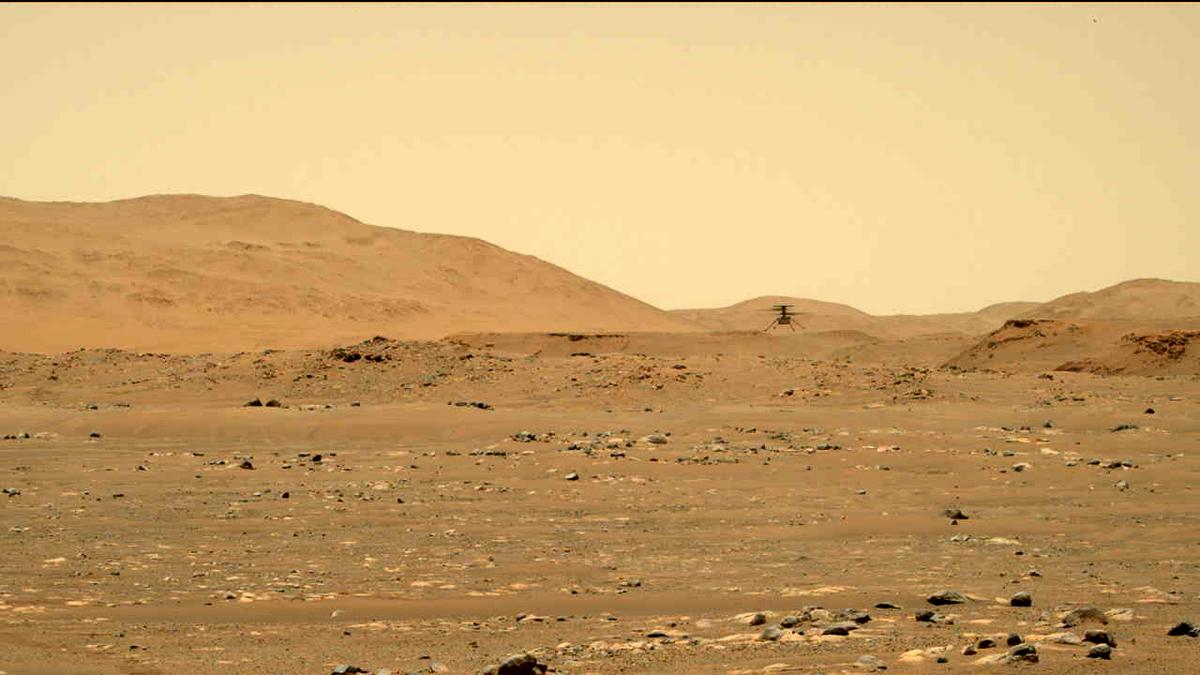 This image was taken by MCZ_RIGHT onboard NASA's Mars rover Perseverance on Sol 64