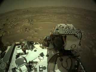 View image taken on Mars, Mars Perseverance Sol 65: Left Navigation Camera (Navcam)