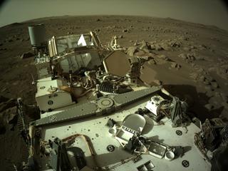 View image taken on Mars, Mars Perseverance Sol 65: Right Navigation Camera (Navcam)