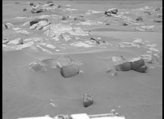 View image taken on Mars, Mars Perseverance Sol 65: Left Mastcam-Z Camera