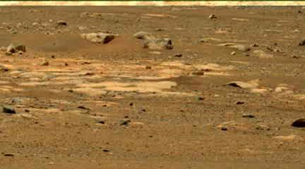 This image was taken by MCZ_LEFT onboard NASA's Mars rover Perseverance on Sol 66