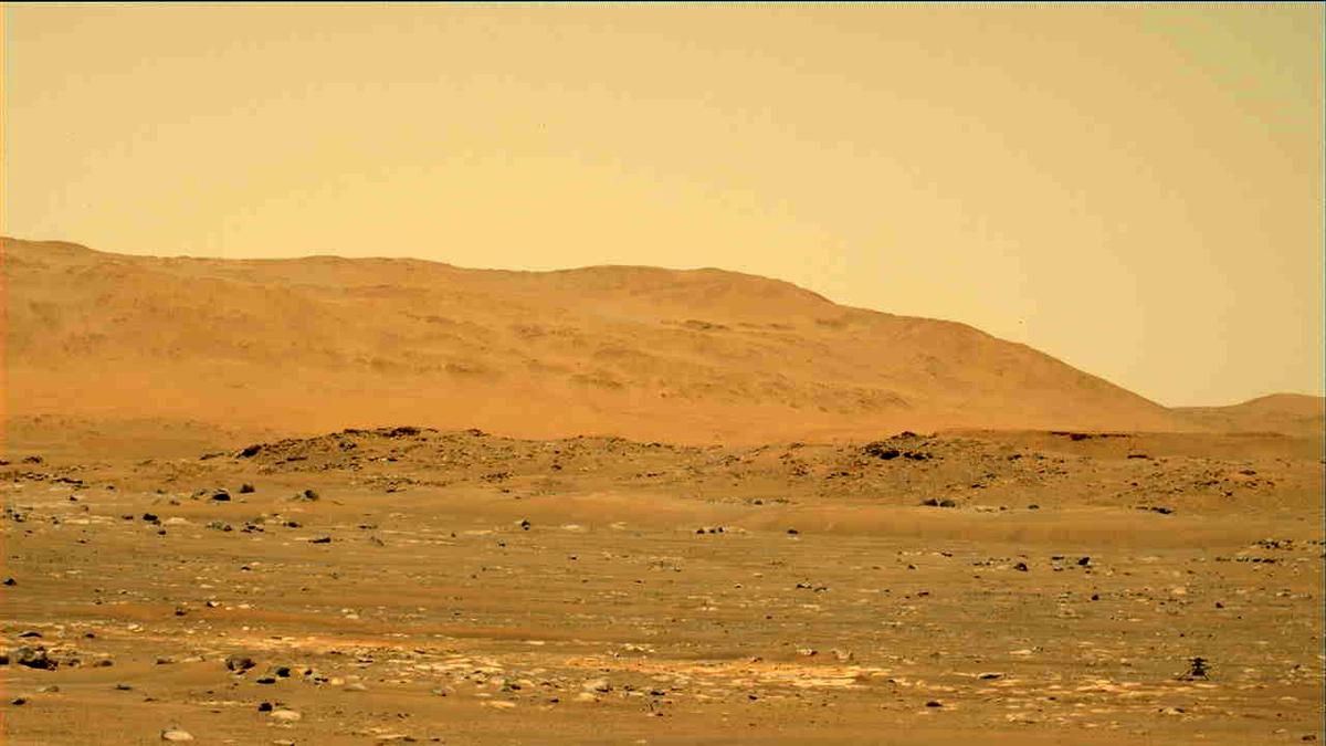 This image was taken by MCZ_LEFT onboard NASA's Mars rover Perseverance on Sol 67