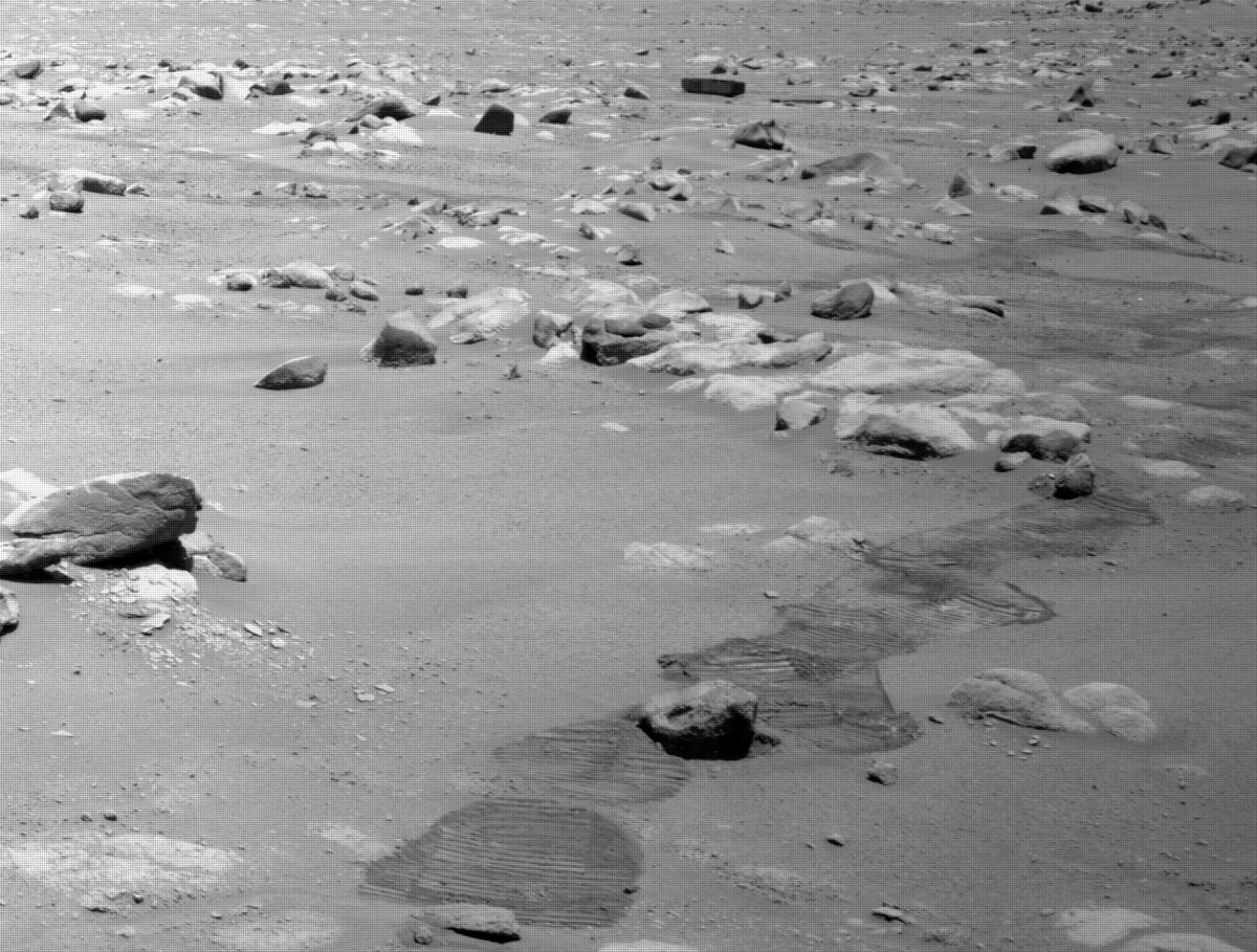 This image was taken by NAVCAM_RIGHT onboard NASA's Mars rover Perseverance on Sol 68