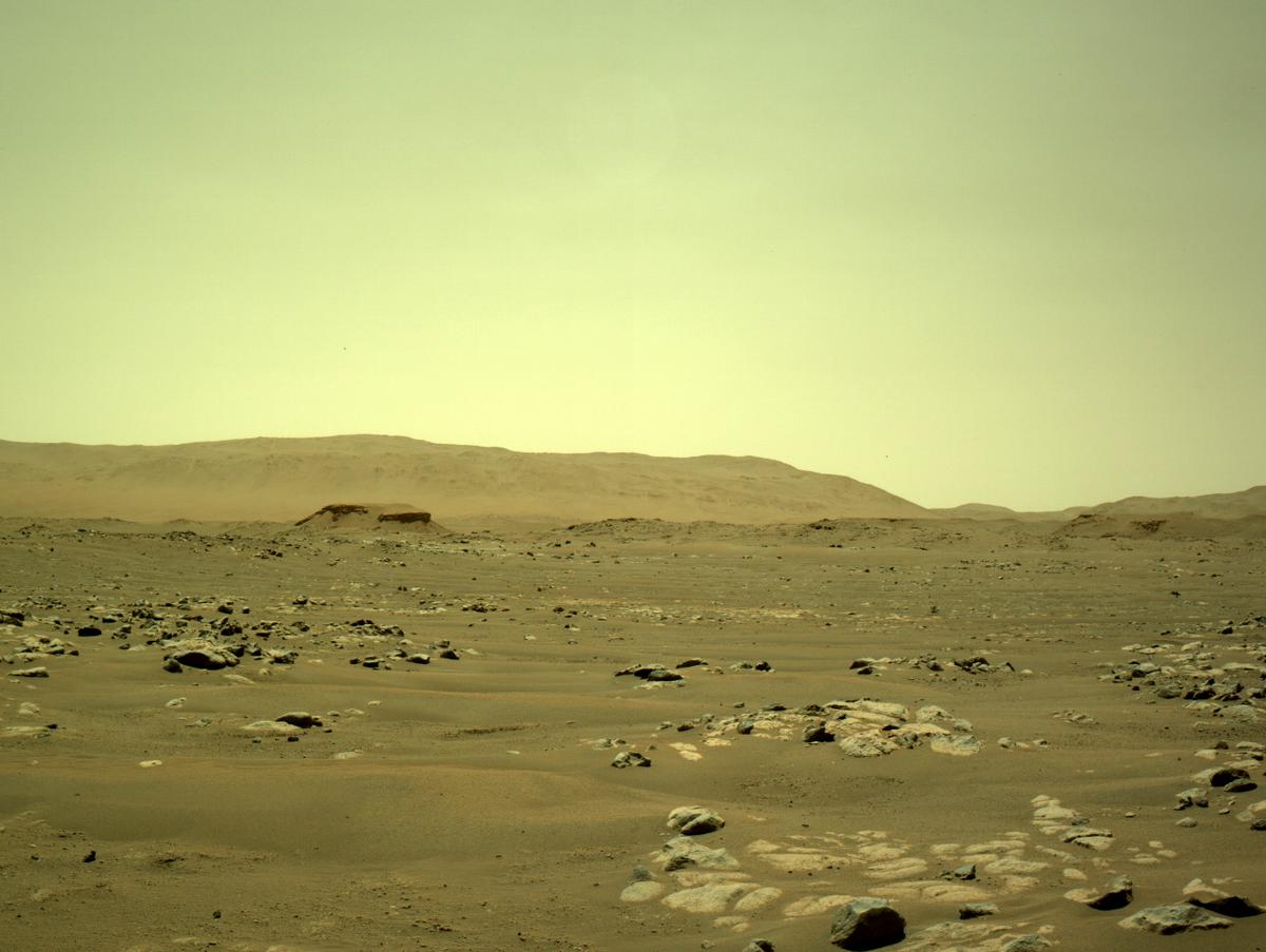 This image was taken by NAVCAM_RIGHT onboard NASA's Mars rover Perseverance on Sol 68